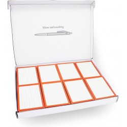 500 Flashcards A7 Oranje